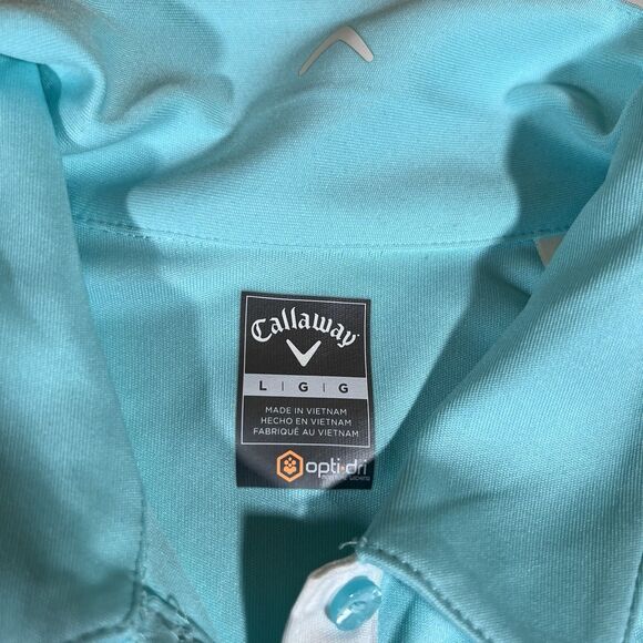Callaway Opti Dri Sleeveless Polo Golf Shirt Women's Size Large - Picture 4 of 7